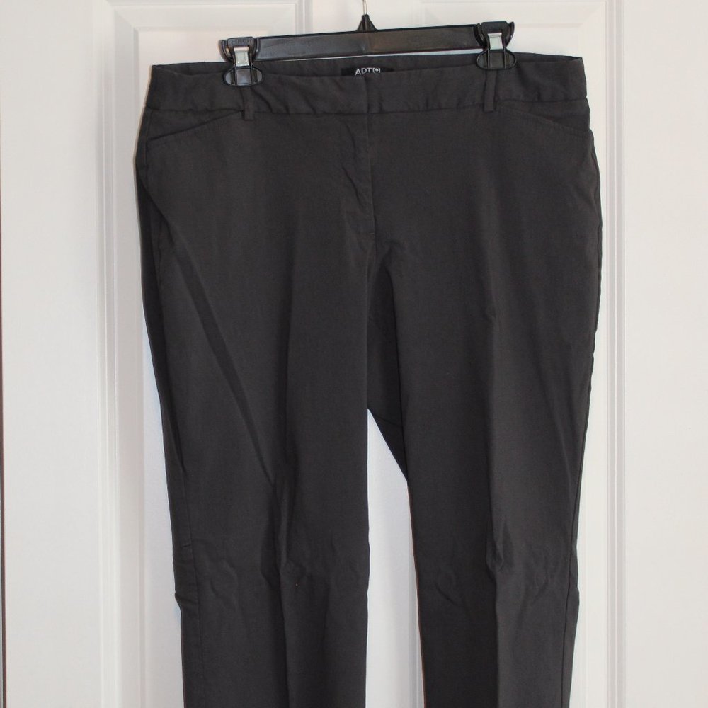 Grey Stretch Dress Pants